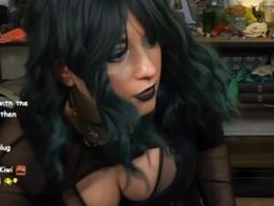 Sweet Anita Big Titty Goth Tease GOTHMAS #9 Twitch Clip