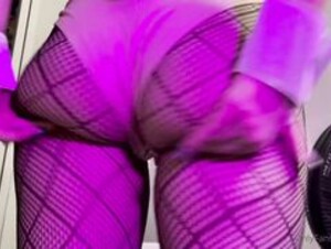 Holly ava/lee ava ass grab and shake in pink bunny suit