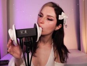 Busy B ASMR Ear licking