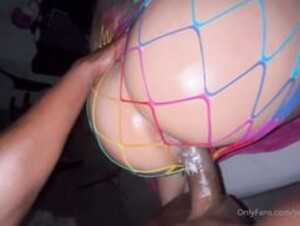 YOYOWOOH RAINBOW FISHNET SEX VIDEO