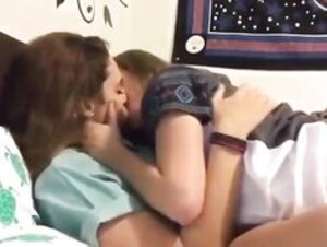 Lesbian kissing 2
