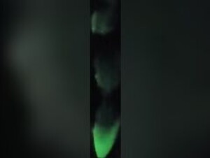 Calista Melissa fluorescent dildo anal