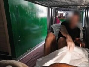 GentlyPerv - Hostel Adventure With Two Bitches