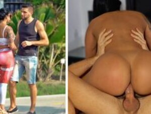 Sweet ANAL Sex With A Big Booty Gym Slut