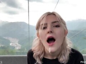 Eva Elfie - BJ on a Tram