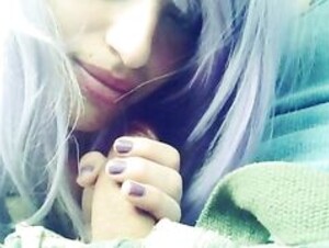 Cherrycrush road trip blowjob