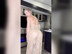 Vicky Stark Sheer Dress Try On Onlyfans Leak