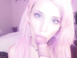 Cherrycrush funny blowjob HD