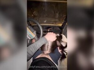 sarahfucknsaxah public blowjob ppv