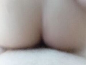 Asian gf reverse cowgirl