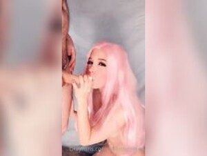Belle Delphine - Whipped Cream Blowjob
