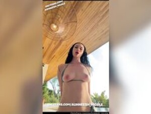 Auhneesh Nicole Poolhouse sex