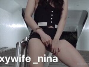 sexywife_nina public masturbation (2)