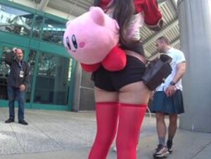Emiru Ass Booty Short Cosplay Twitch Clip