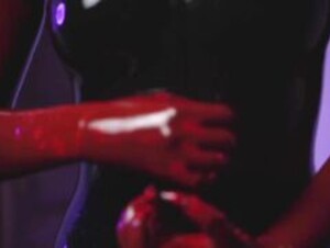 Miss Ellie Mouse -- JOI in black latex catsuit