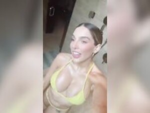 Lyna Perez Shakes her Tits