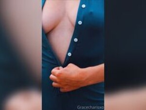 Grace Charis full golf video - tits out