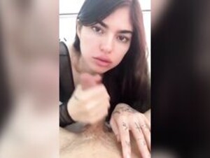 Jolene sloppy blowjob