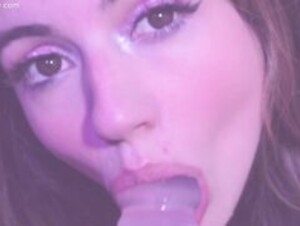 Bonnierabbit POV Sloppy Dildo Blowjob Onlyfans Leak