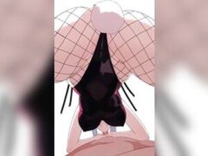 Saki in a rabbit costume is fucked