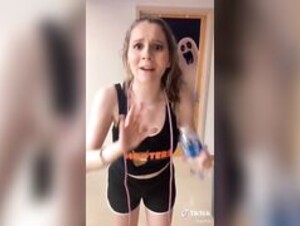 Yellz0 - Working out in hooters top
