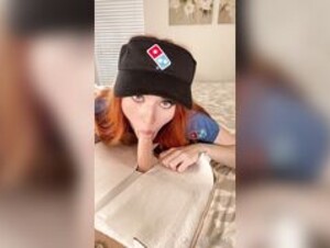 Amouranth Pizza Delivery Dildo Blowjob Onlyfans Leak
