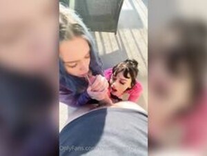 Thecottagecoredoll double blowjob