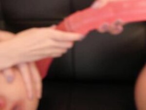 Cosplay Lesbian dildo sex
