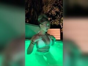 Breckie Hill Leaked Hot tub