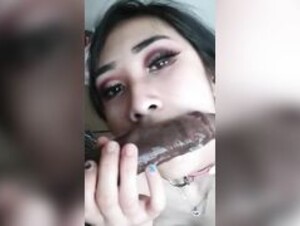 Eva - Asian Slut Deepthroat Blowjob