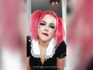 Chantelle Howarth JOI In Latex Maid Uniform