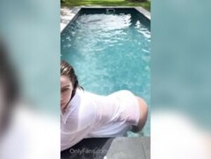 Brandy Gordon Pool Tease