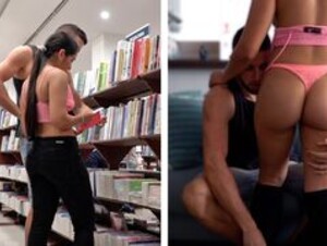 Super Hot Colombian Teen From The Library Gets FUCKED Extremely HARD