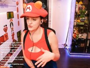 XeniaCrof Huge Boobs Cleavage talks Breast Reduction 1/2