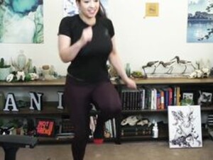 Sweet Anita Bouncing Her Big Juicy Tits