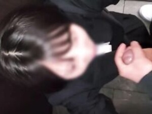 Mio-chan shy blowjob