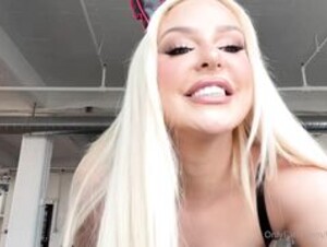 Tana Mongeau shows off tits