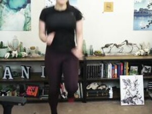 Sweet Anita Big Tits Bouncing Workout Twitch Clip