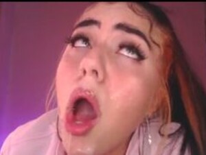 Raven_sakura spit ahegoa sucking