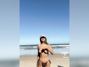 Nude public beach tiktok thot jiggle