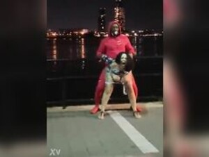 King nasir and queen rouge public sex