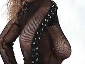 Christina Model see-thru shirt