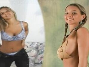 Christina Model Split Screen