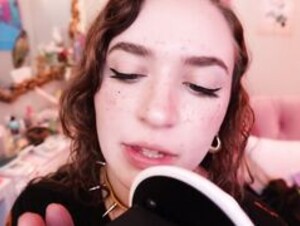 Rose ASMR Ear Eating