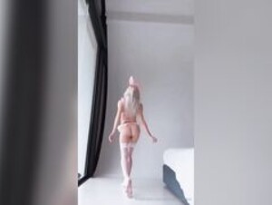 Kristen Hancher Nude Pink Bunny