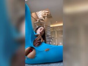 Renata Frisson (Mulher Melão) - Ripping Pants Revealing & Pulling Out A Buttplug