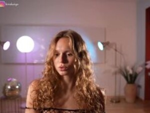 chillwithkira topless in fishnet dress