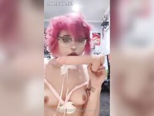 KaiIsYourHomie sucking dildo pt1