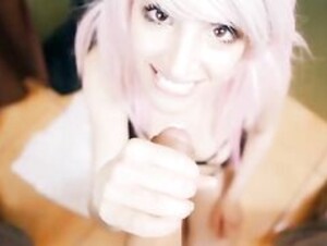 CherryCrush tongue blowjob