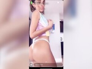 Lyna Perez flashing her tits NIPPLES REVEAL